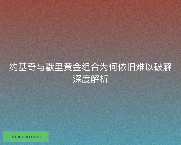 约基奇与默里黄金组合为何依旧难以破解深度解析